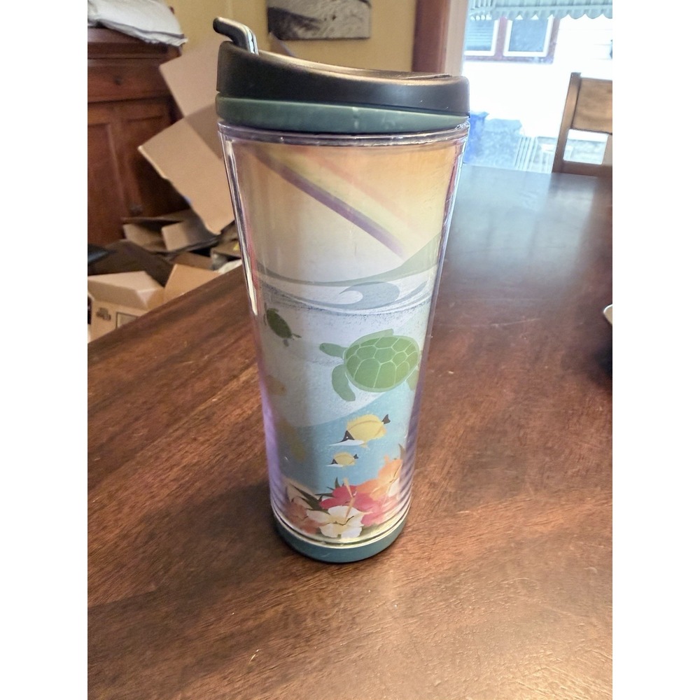 Starbucks Hawaii Beach Aloha Travel Tumblr Sea Turtles 12 Ounce Beach